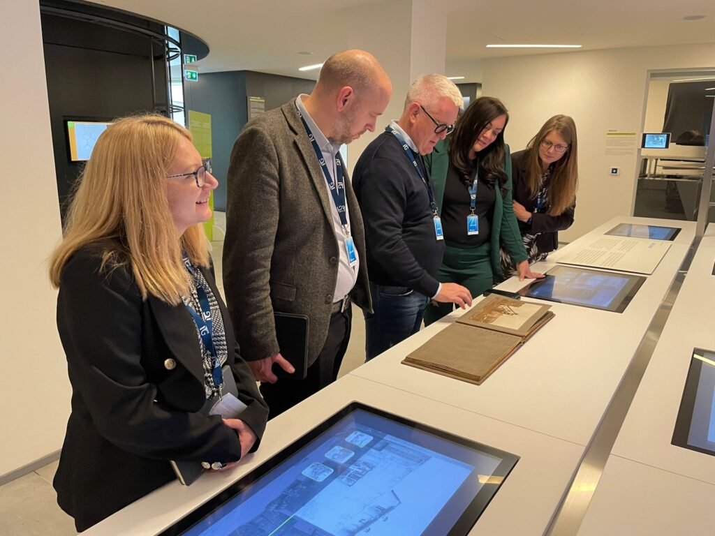 Cadent Gas, il più grande network di distribuzione del Regno Unito, in visita ad Heritage Lab.