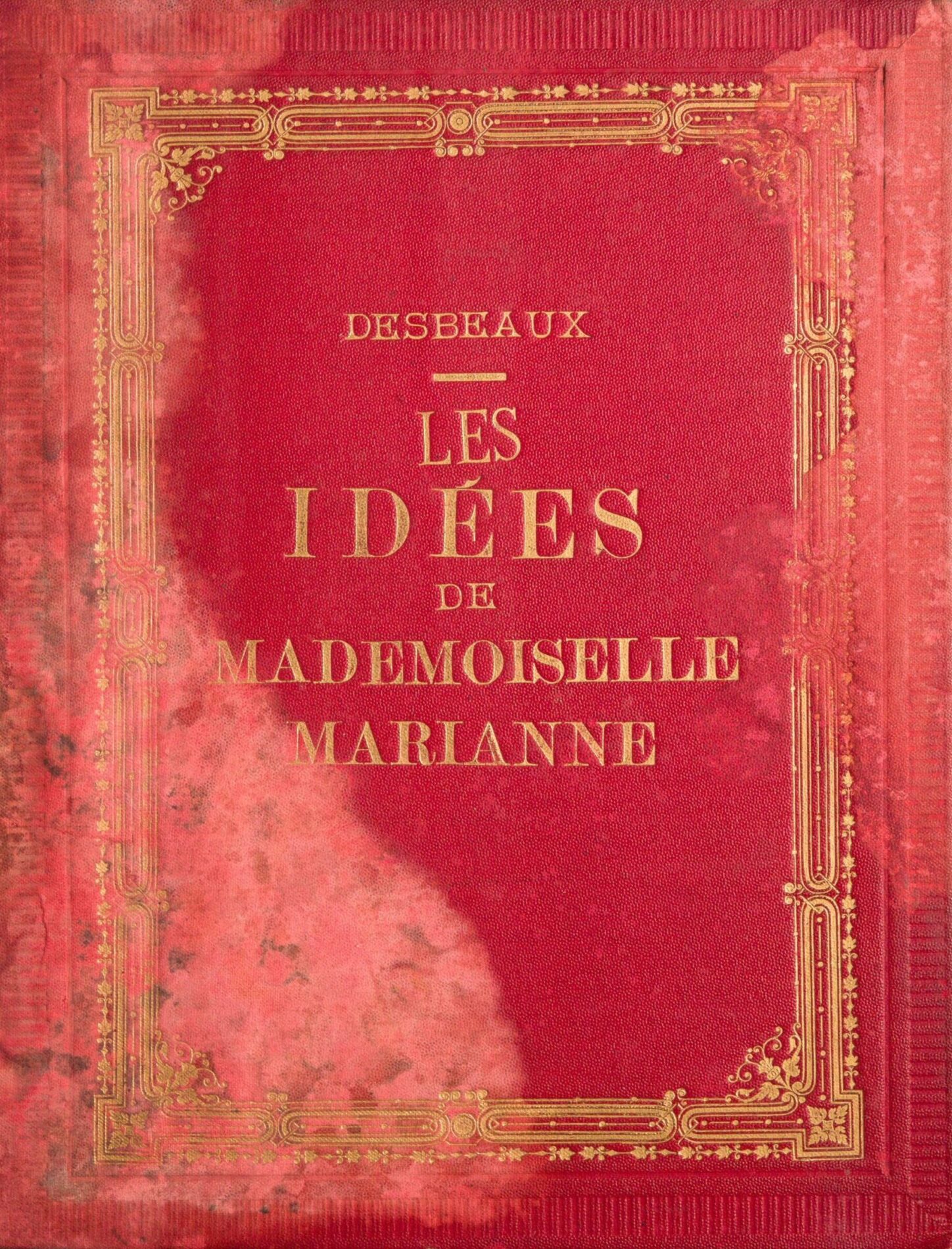 Copertina Mademoiselle Marianne