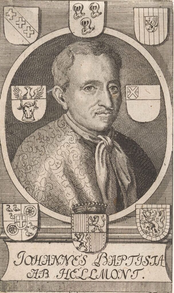 Ritratto di Jan Baptiste van Helmont, Georg Paul Busch, 1721.